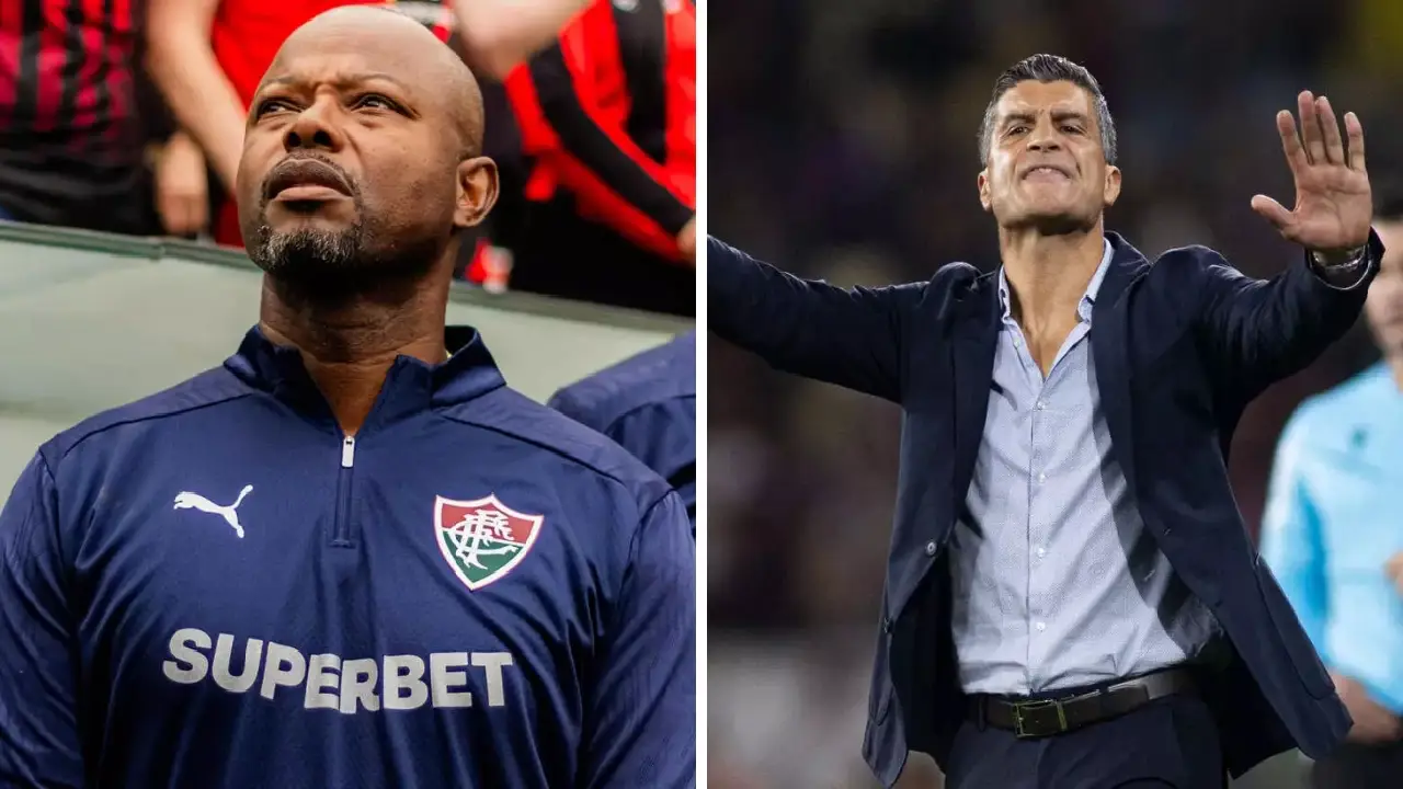 Técnicos de Fluminense e Vasco antes do clássico pela 26ª rodada do Campeonato Brasileiro Técnicos de Fluminense e Vasco antes do clássico pela 26ª rodada do Campeonato Brasileiro