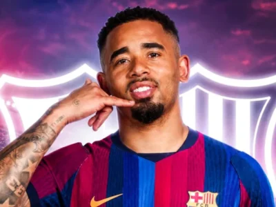 Gabriel Jesus anunciado como reforço do Barcelona após deixar o Arsenal