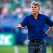 Renato Gaúcho durante passagem como treinador do Grêmio