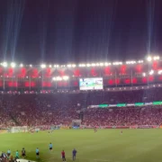 Maracanã em dia de clássico entre Flamengo e Fluminense pelo Campeonato Brasileiro