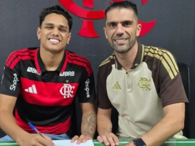 Juliano Viana, atacante de 18 anos anunciado pelo Flamengo para reforçar o elenco sub-20