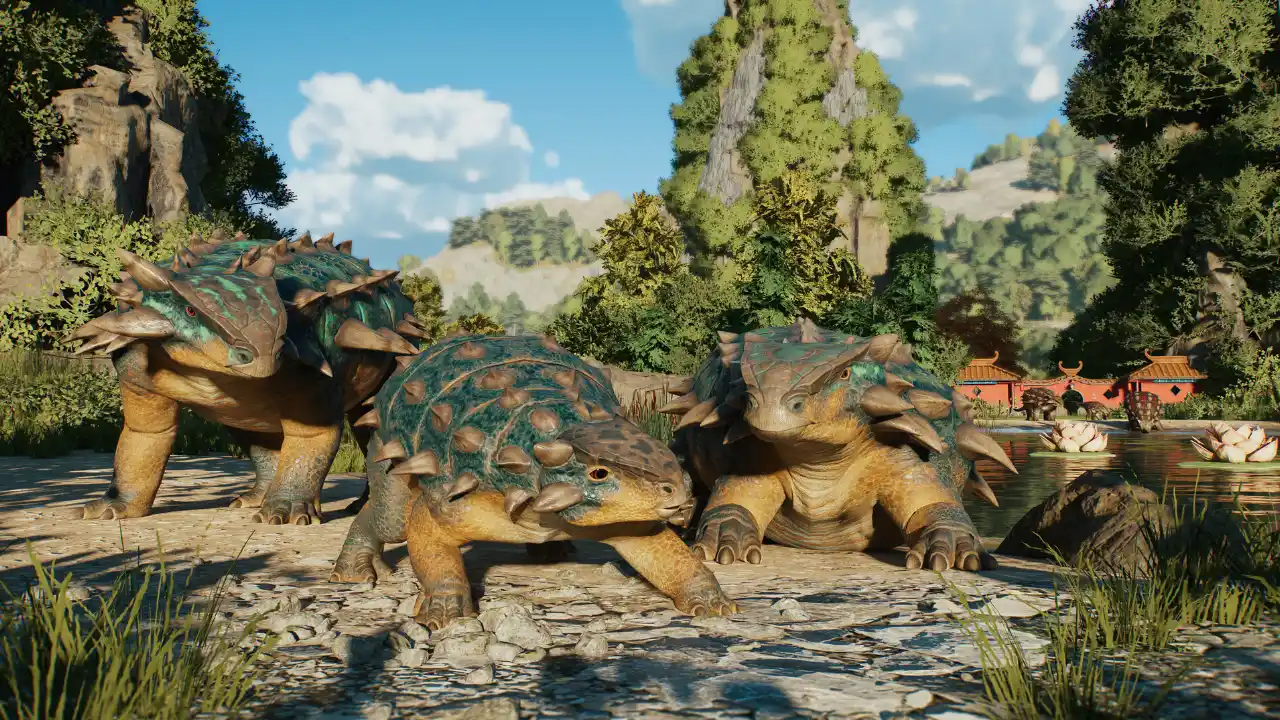 Gobissauros em Jurassic World Evolution 3 Prehistoric East