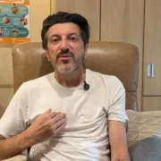 Lito Sousa em registro divulgado nas redes sociais durante tratamento de saúde