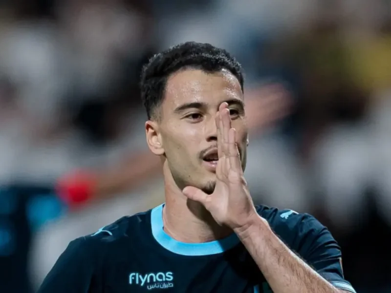 Gabriel Martinelli comemora gol pelo Al-Hilal