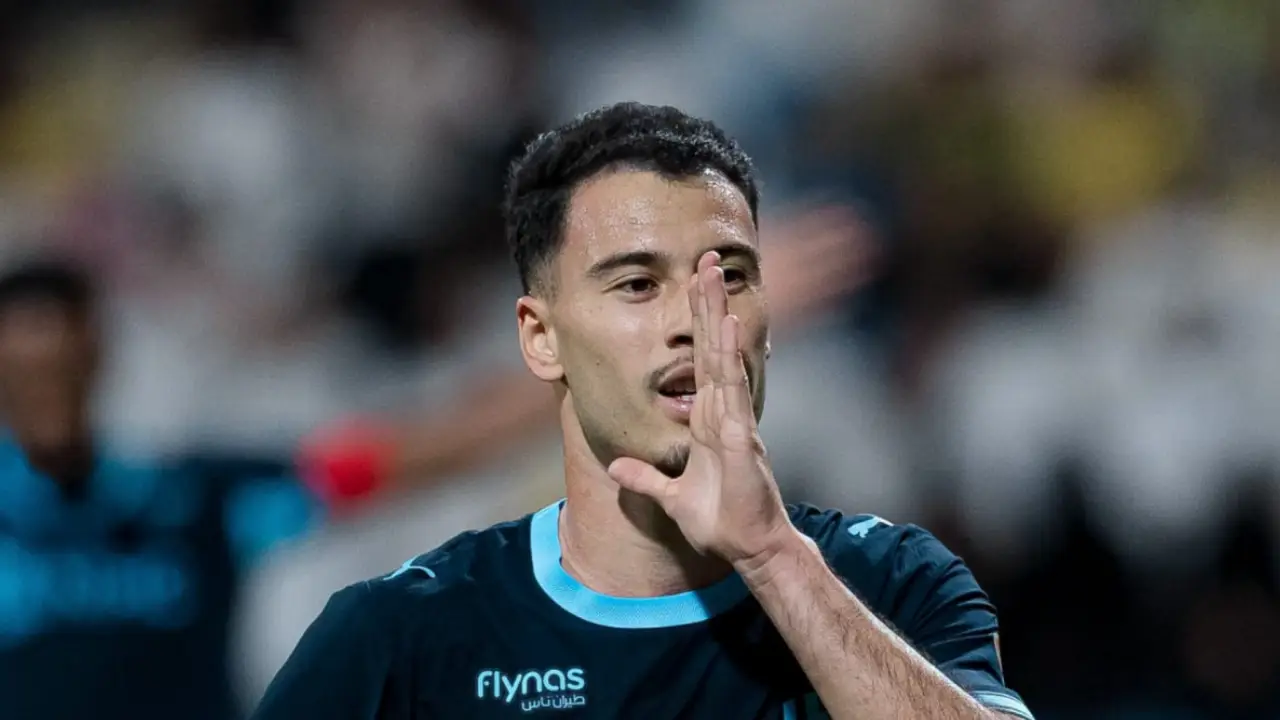 Gabriel Martinelli comemora gol pelo Al-Hilal