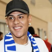 Matheus Martins durante passagem pela Rússia após negociação com o Dínamo de Moscou