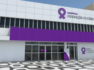 Fachada do Hospital Fundação do Câncer, instituição responsável por estudo sobre melanoma no Brasil