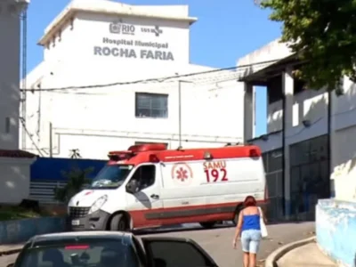 Hospital Municipal Rocha Faria, em Campo Grande, na Zona Oeste do Rio