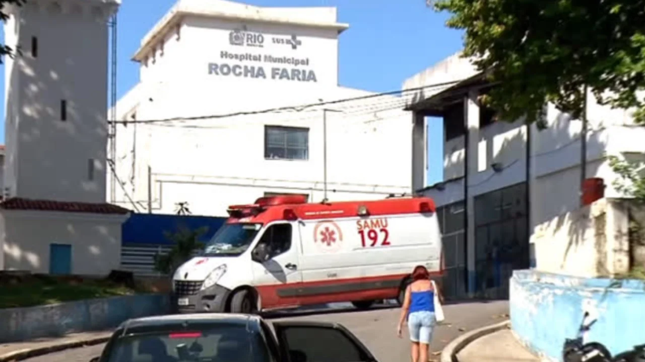 Hospital Municipal Rocha Faria, em Campo Grande, na Zona Oeste do Rio