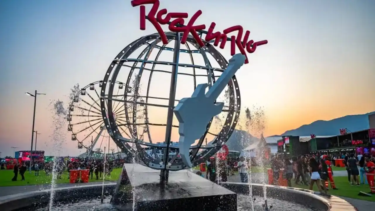 Público chega à Cidade do Rock para uma edição do Rock in Rio, no Parque Olímpico do Rio Público chega à Cidade do Rock para uma edição do Rock in Rio, no Parque Olímpico do Rio