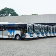 Ônibus municipal de São Gonçalo, que terá gratuidade nas eleições de 2026