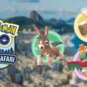 Jogadores participam do Pokémon GO City Safari no Rio de Janeiro
