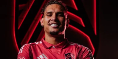 Rafael Navarro, atacante brasileiro contratado pelo St. Louis City após passagem pelo Colorado Rapids