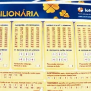 Imagem de volante de aposta da Caixa Loterias para ilustrar reportagem sobre o concurso 386 da +Milionária, com resultado dos números correspondentes ao sorteio desta quarta-feira, 02/09, bem como prêmios de todas as faixas de acerto, com análises econômicas, financeiras e lotéricas do somatório do total de apostas realizadas, com base na arrecadação da modalidade. | Enzo Carvalho/Folha do Leste