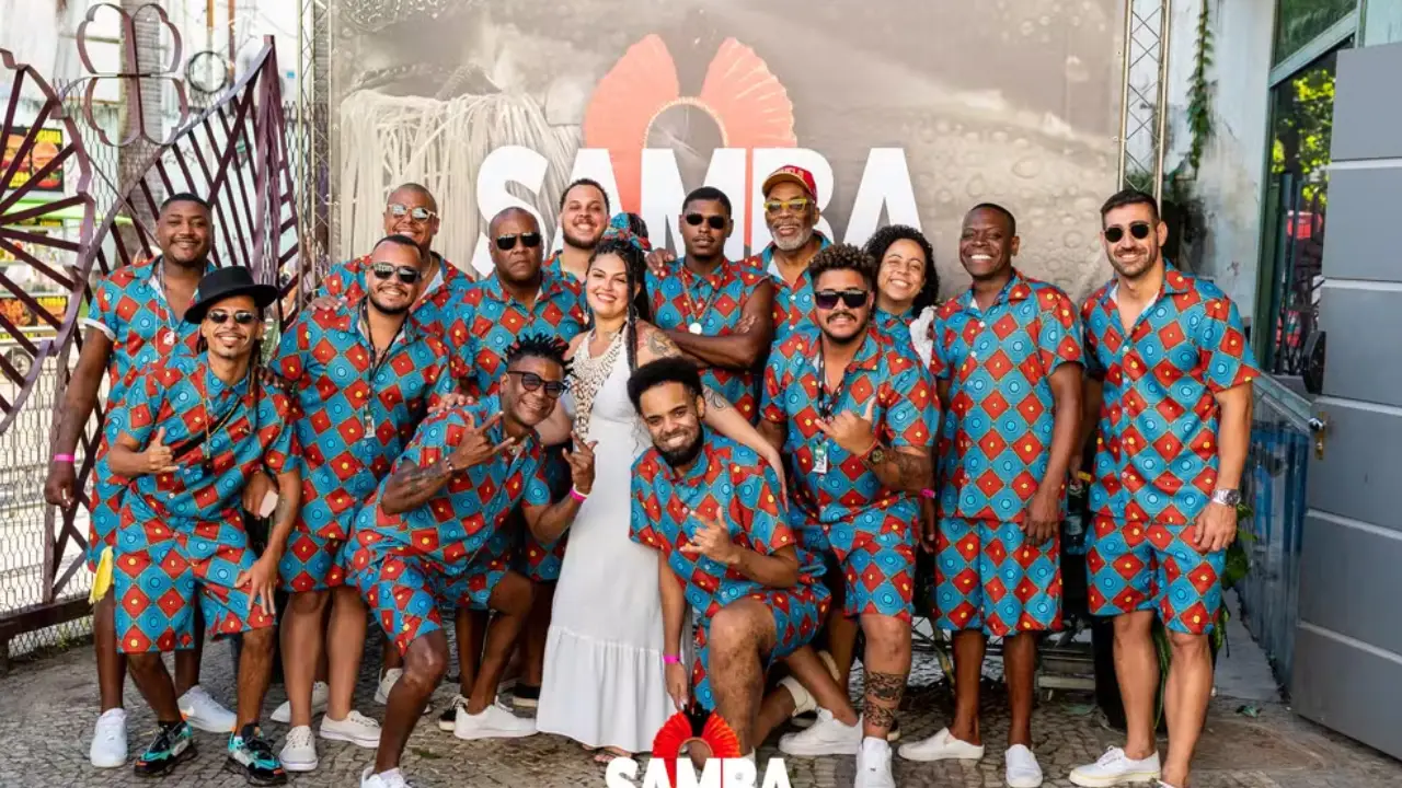 Integrantes do Samba de Caboclo, que se apresenta em Niterói neste domingo