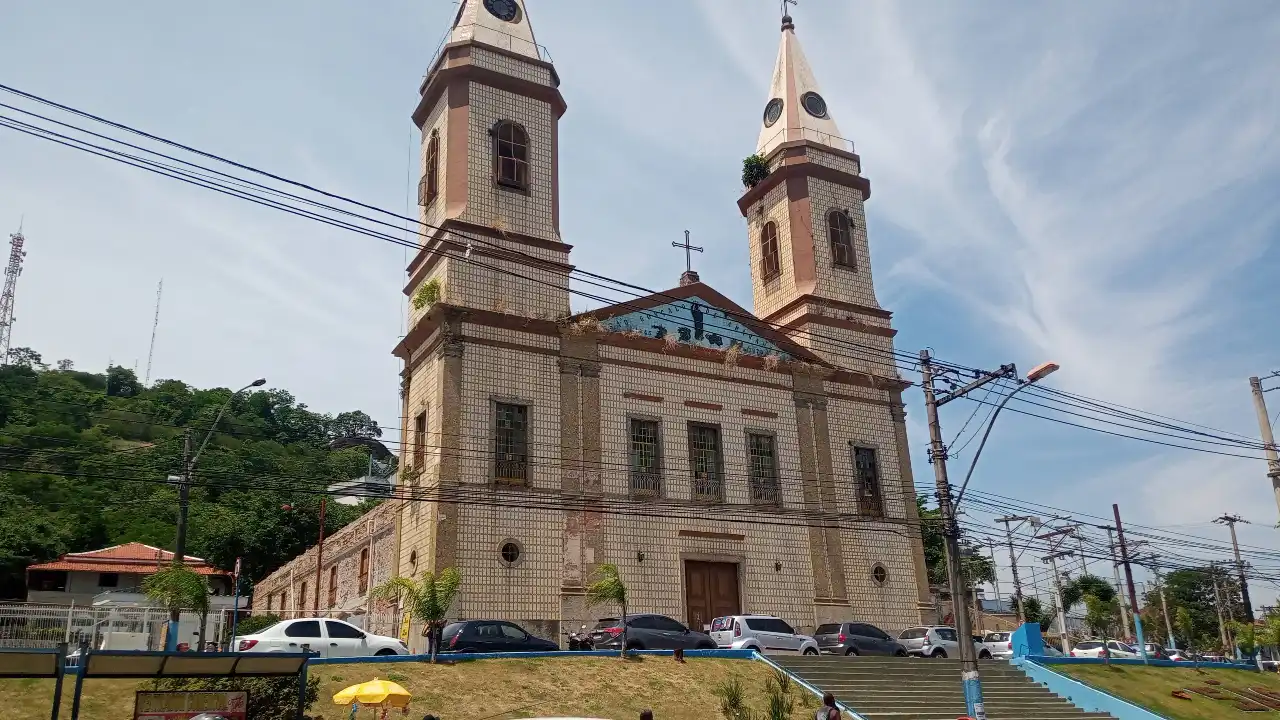 Igreja Matriz de São Gonçalo, no Centro; município completa 136 anos nesta terça-feira