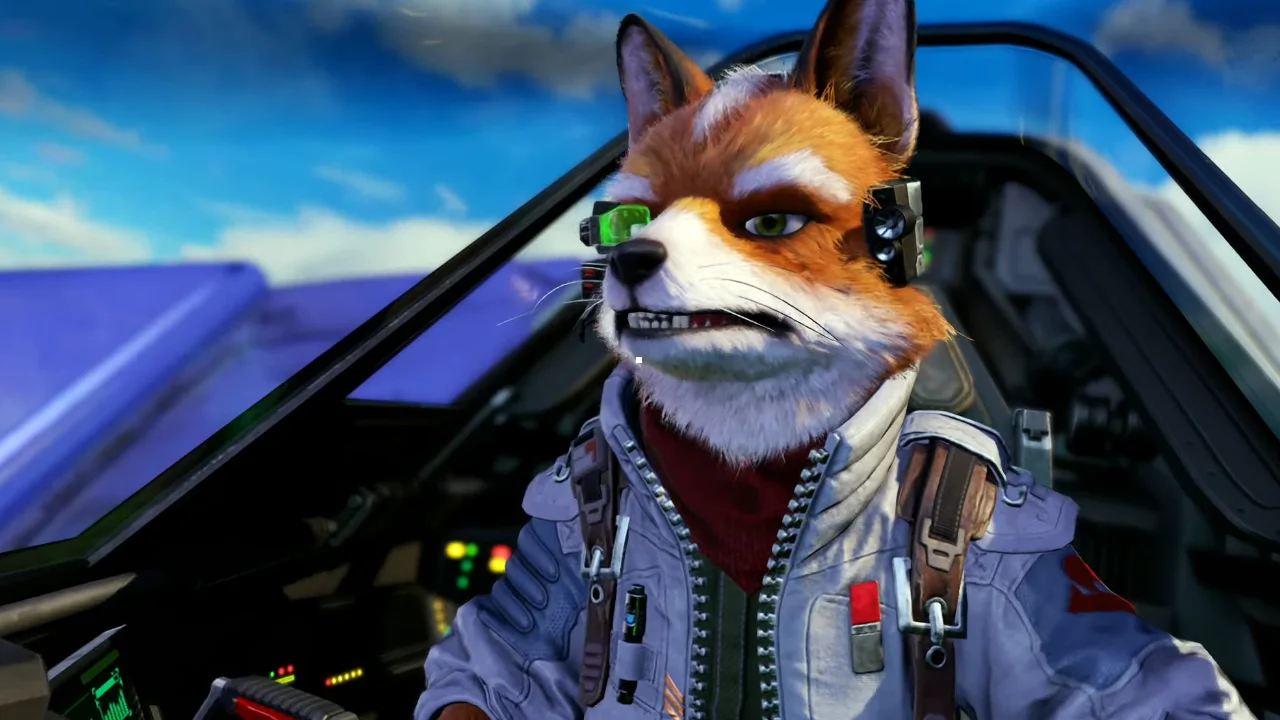 Arwings participam de uma batalha multiplayer em Star Fox para Nintendo Switch 2.