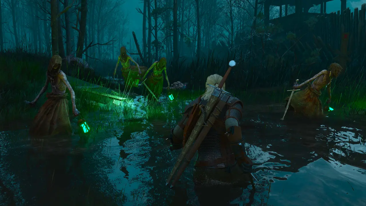 Geralt de Rívia em The Witcher 3 Wild Hunt Remastered