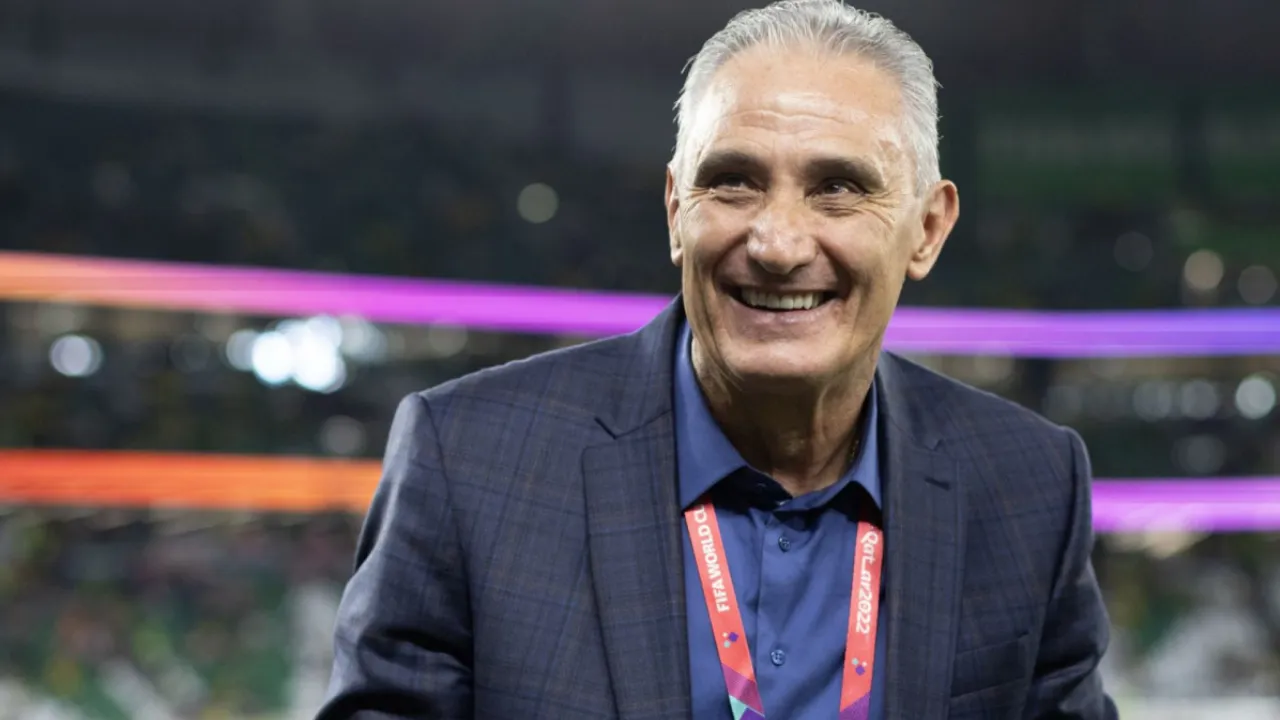 Tite durante trabalho como treinador antes de negociação com o Botafogo Tite durante trabalho como treinador antes de negociação com o Botafogo