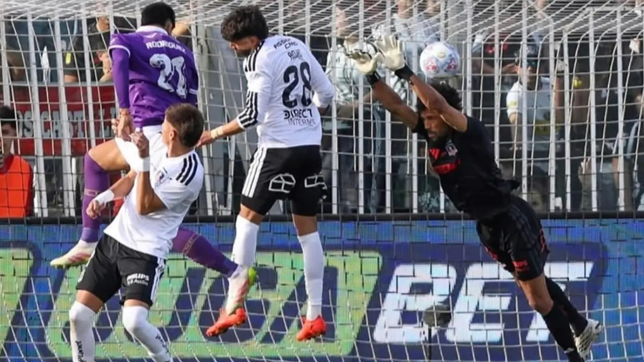 Vozinha durante partida do Colo-Colo no Campeonato Chileno Vozinha durante partida do Colo-Colo no Campeonato Chileno