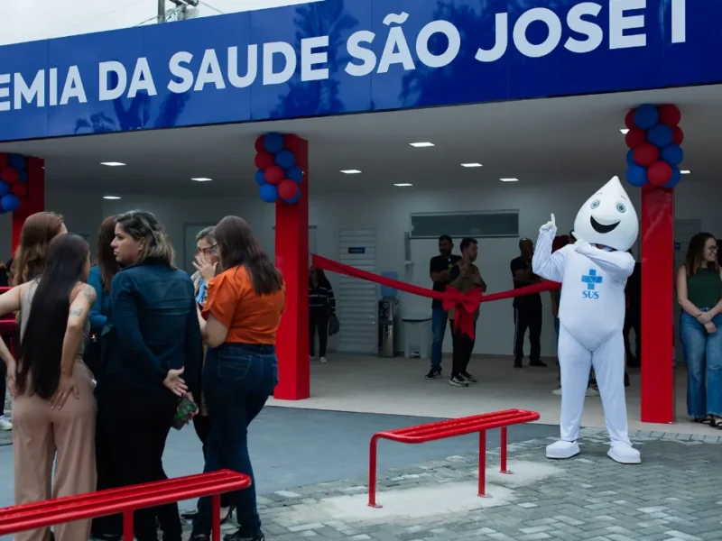 Nova Academia da Saúde em São José do Imbassaí, em Maricá