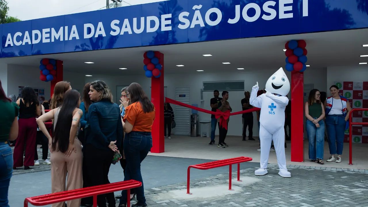 Nova Academia da Saúde em São José do Imbassaí, em Maricá