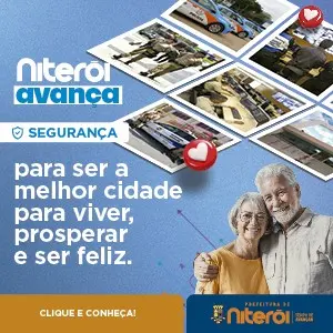 Publicidade da Prefeitura de Niterói — Campanha Niterói Avança — Segurança (Um Ano e Meio De Muitas Entregas) IAB 1:1