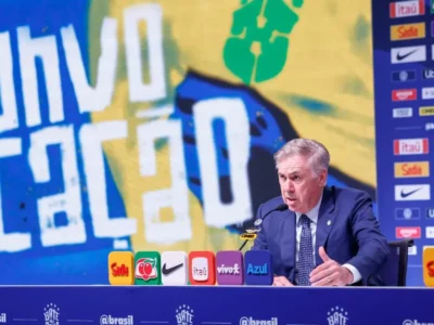 Pedro Morisco durante treino da Seleção Brasileira antes de Brasil x Índia