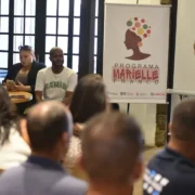 Participantes em atividade de formação sobre Direitos Humanos