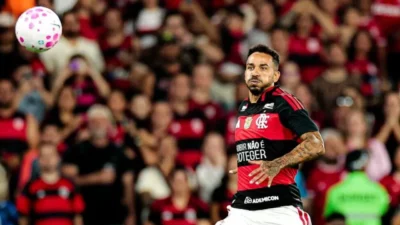 Danilo, zagueiro do Flamengo, que passou por cirurgia após sofrer duas fraturas na mandíbula no Fla-Flu