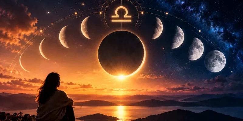 Fases da Lua após a Lua Nova em Libra simbolizam o início de um novo ciclo