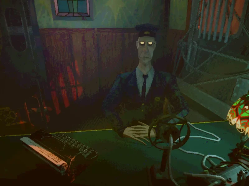 Imagem de divulgação do jogo de terror psicológico Dreadline Express.