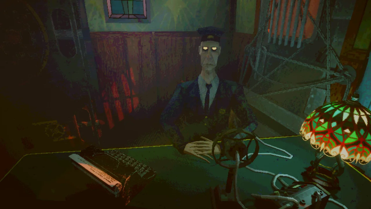 Imagem de divulgação do jogo de terror psicológico Dreadline Express.