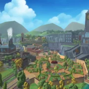 Campus de Escape Academy 2: Back 2 School, jogo de quebra-cabeças com exploração de mundo aberto e desafios cooperativos.