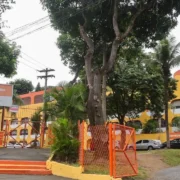 Escola Municipal Antineia Silveira Miranda no Caramujo, em Niterói