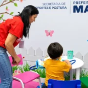 Espaço Brincarte no Terminal Rodoviário de Maricá