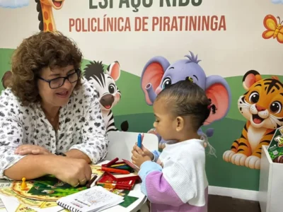 Novo espaço infantil da Policlínica de Piratininga, em Niterói