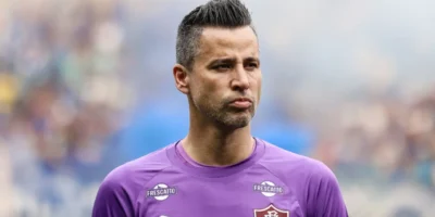 Fábio, goleiro do Fluminense, durante partida na temporada de 2026