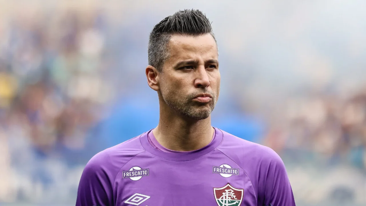 Fábio, goleiro do Fluminense, durante partida na temporada de 2026