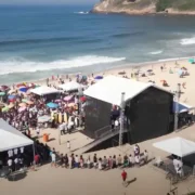 Festival Halleluya reúne público na Praia do Guido, no Recreio dos Bandeirantes