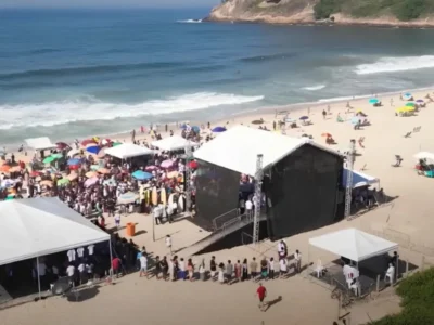 Festival Halleluya reúne público na Praia do Guido, no Recreio dos Bandeirantes