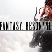 Cena de Final Fantasy Resonance com personagens em cenário de RPG produzido em estilo HD-2D.