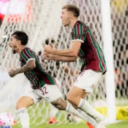 Lucho Acosta, do Fluminense, em partida do Campeonato Brasileiro