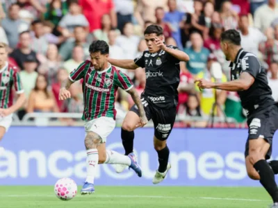 Fluminense x Santos no Maracanã, partida em que Gabigol e Philippe Coutinho marcaram na virada por 2 a 1