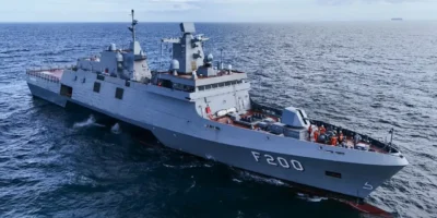 Fragata Tamandaré F200 da Marinha do Brasil, navio de guerra construído em Santa Catarina para modernização da frota naval.