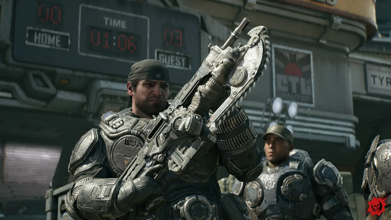 Comparação do RTX Mega Geometry em Gears of War E-Day no PC Comparação do RTX Mega Geometry em Gears of War E-Day no PC