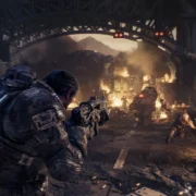 Marcus Fenix e Dominic Santiago enfrentam Locust em Gears of War E-Day