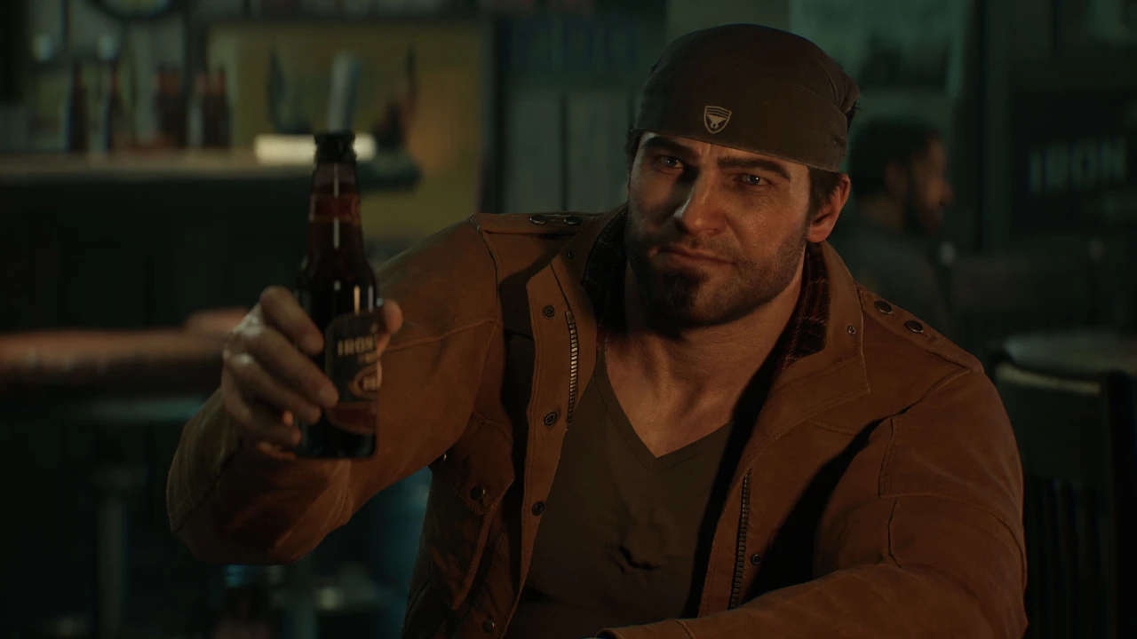 Marcus Fenix e Dom Santiago em combate em Gears of War E-Day
