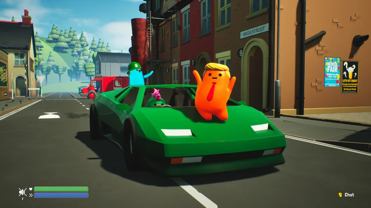 Pequenos carteiros transportam uma encomenda em Handle with Care, jogo cooperativo de entregas para até quatro jogadores.