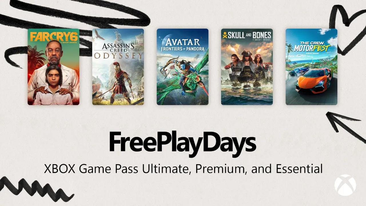 Far Cry 6, Assassin’s Creed Odyssey e outros jogos da Ubisoft grátis no Xbox neste domingo